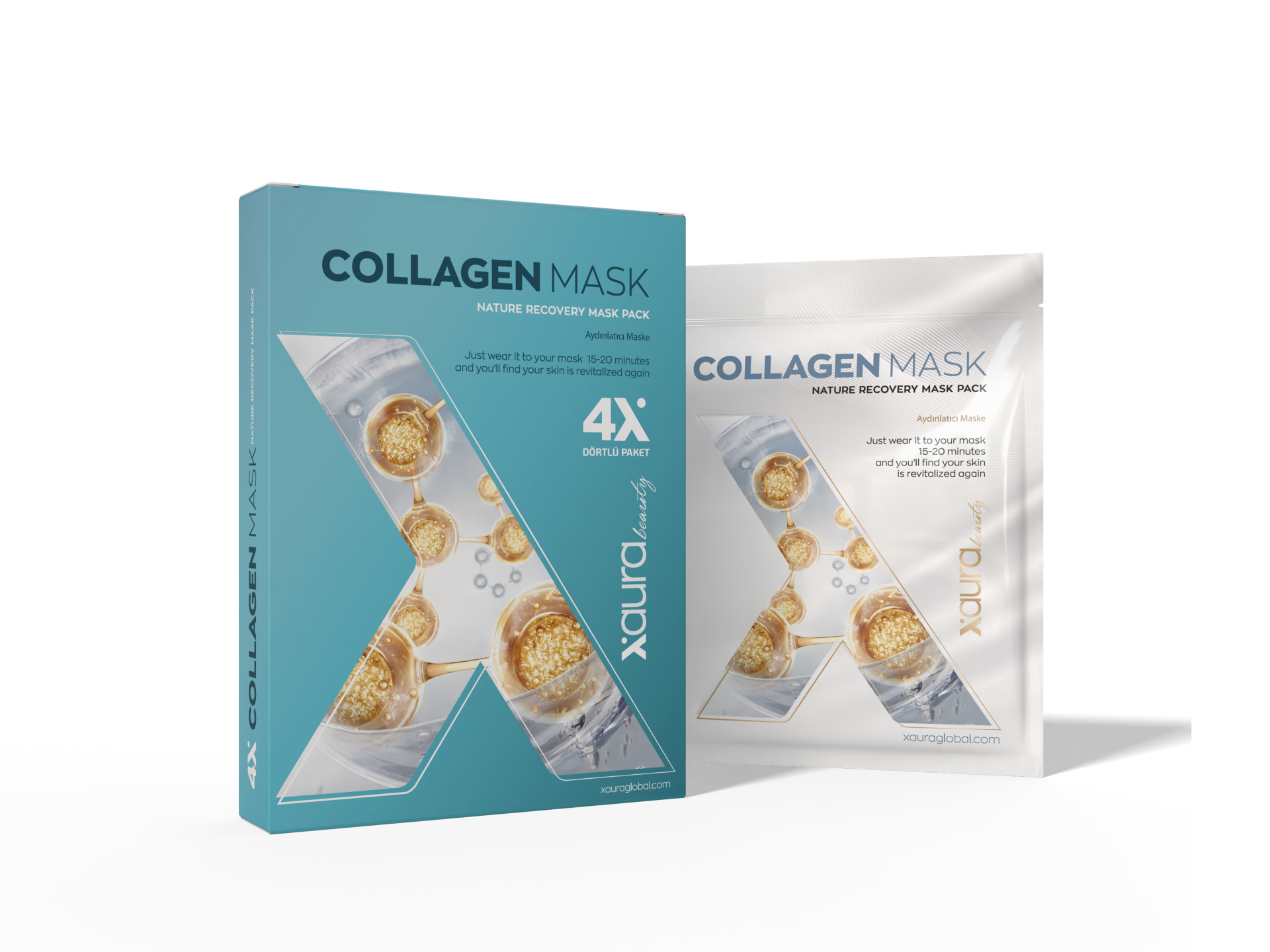 X Aura Beauty Collagen Mask